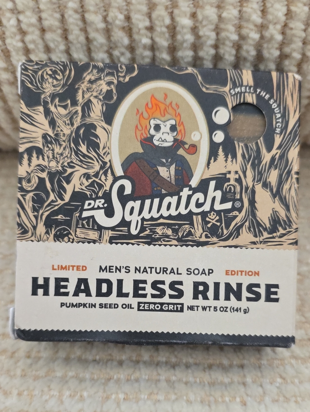Dr. Squatch Headless Rinse Men’s Natural Soap -